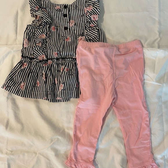 Toddler 18mo. Calvin Klein top/pant outfit. Baby Gap dress w bloomer. - Picture 3 of 13